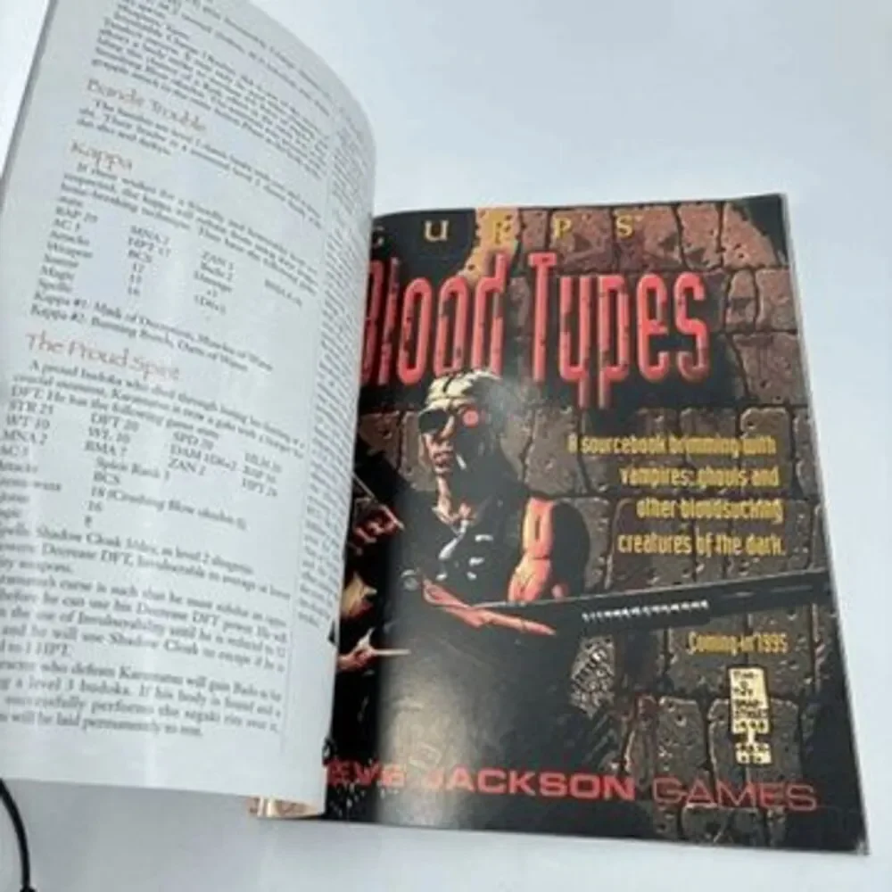 Pyramid Magazine Number‎ #14 Steve Jackson Games GURPS (1995) Role-Playing